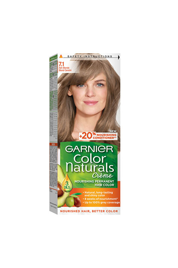 Color Naturals 7.1 ash blonde Haircolor