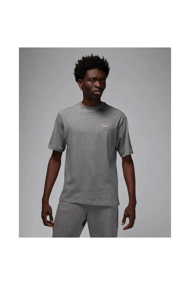 Jordan Brand Classical Embroidered Small Aj1 Patch Crew Short-sleeve Oversize Erkek Tişört - 1