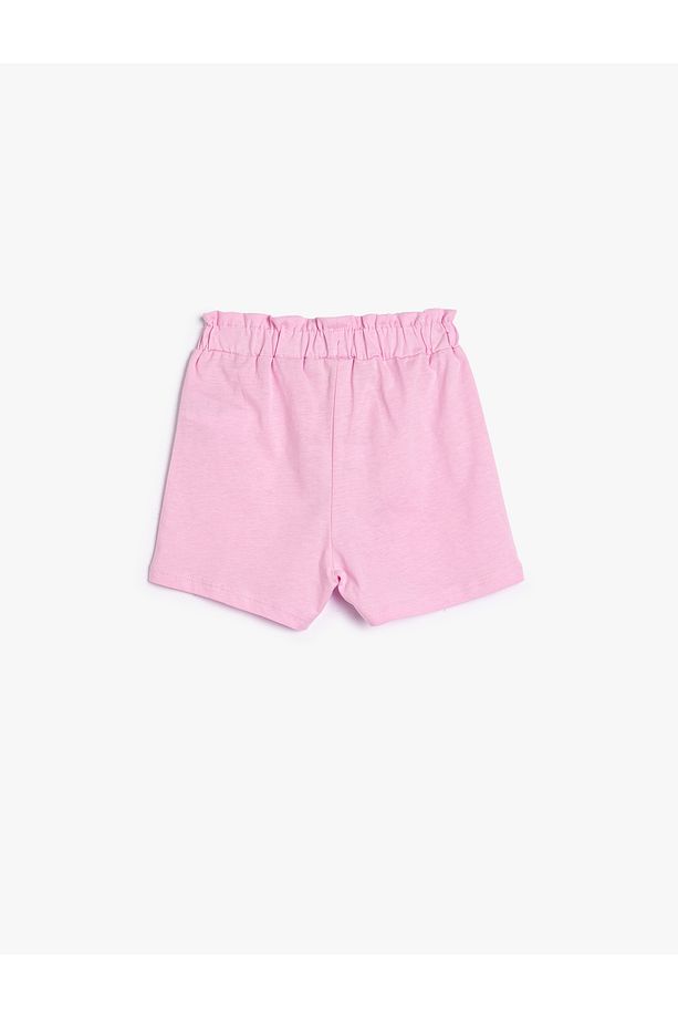 Şort Basic Beli Lastikli Pamuklu - 2