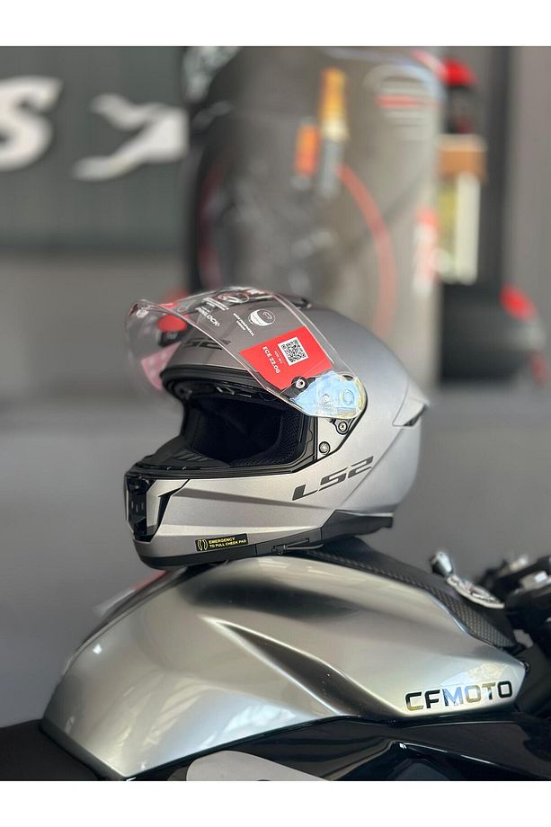 Stream 2 Mat Tıtanıum Güneş Vizörlü Tam Kask Xl - 1