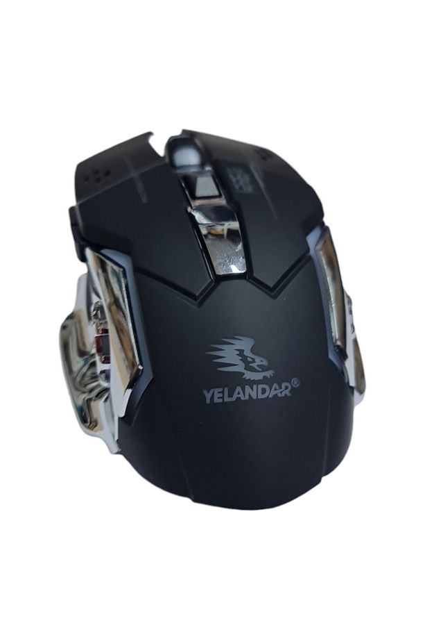 Kablosuz, Şarj Edilebilir 6 Tuşlu Oyuncu Bilgisayar Faresi (Q6) - Kablosuz Mouse - 3