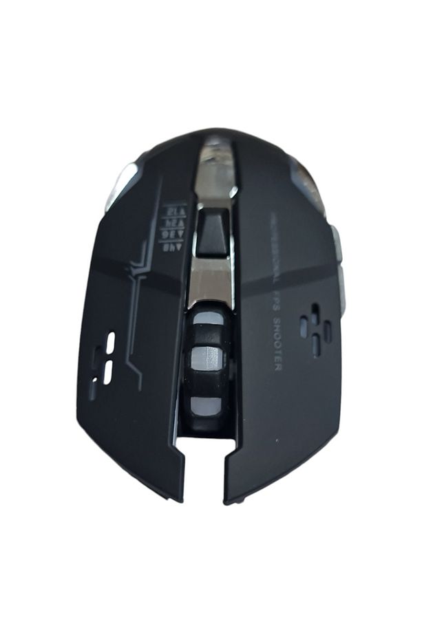Kablosuz, Şarj Edilebilir 6 Tuşlu Oyuncu Bilgisayar Faresi (Q6) - Kablosuz Mouse - 5