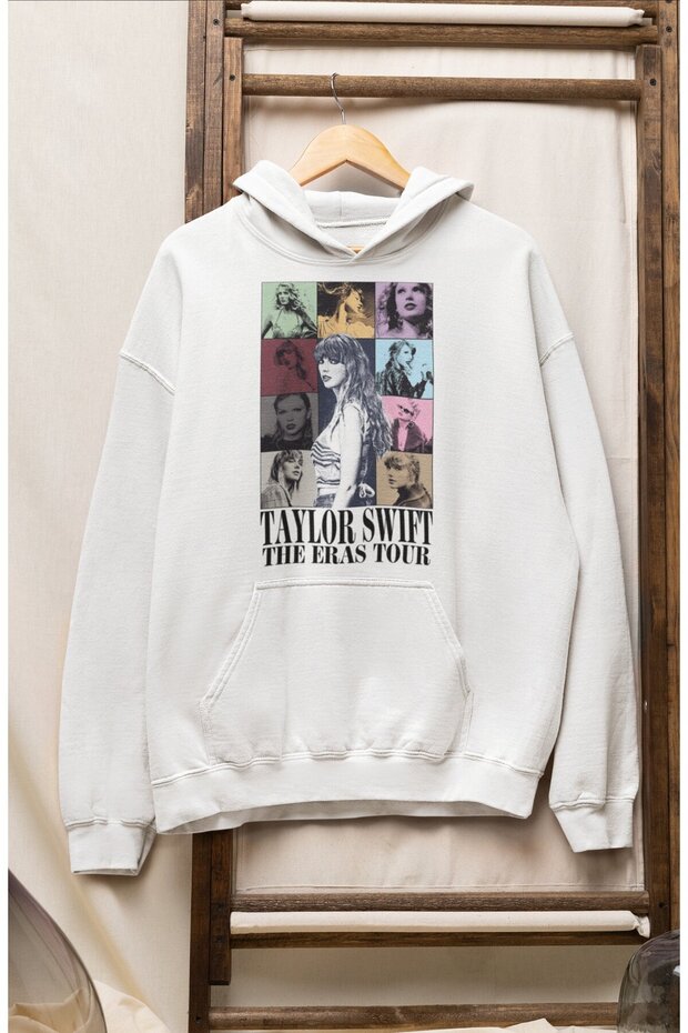 Taylor Swift The Eras Tour Printed Hoodie Sweatshirt, Unisex Oversize Taylor Swift Printed Hoodie