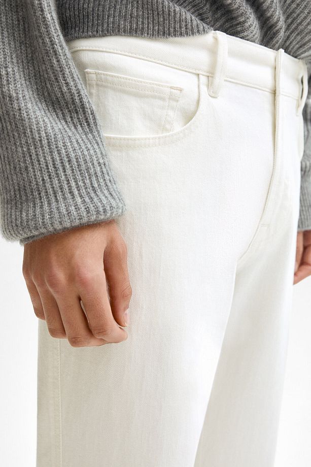 Pamuklu tapered fit jean - 3