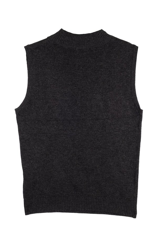 Antrasit Basic Triko Kazak - 8