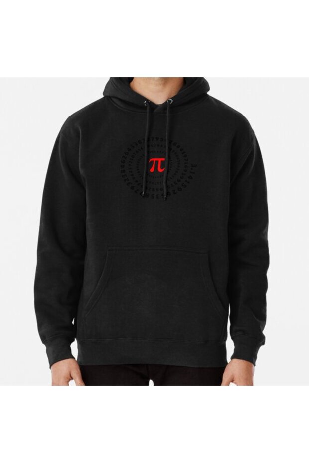 Pi, ?, spiral, Science, Mathematics, Math, Irrational Number, Sequence Baskılı Sweatshirt - 1
