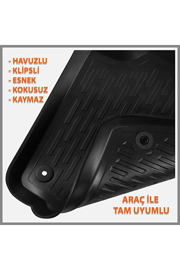 Paspas 3d Havuzlu X-mat Corolla 2007-2013 - 2