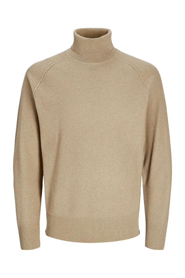 JCOMASON KNIT ROLL NECK Crockery