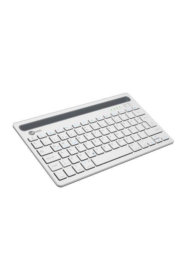 LECOO BK100 Q Kablosuz Bluetoothlu Beyaz Klavye - 2