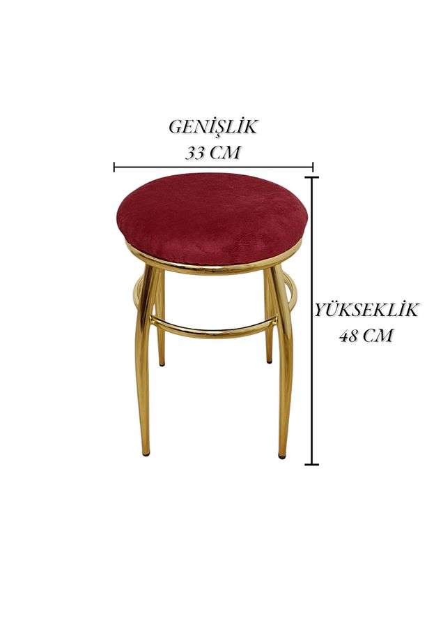 Tabure, Bar Taburesi, 2'li Tabure, Metal Ayaklı Tabure, Iç Içe Geçebilen Tabure, Ikili Tabure - 8