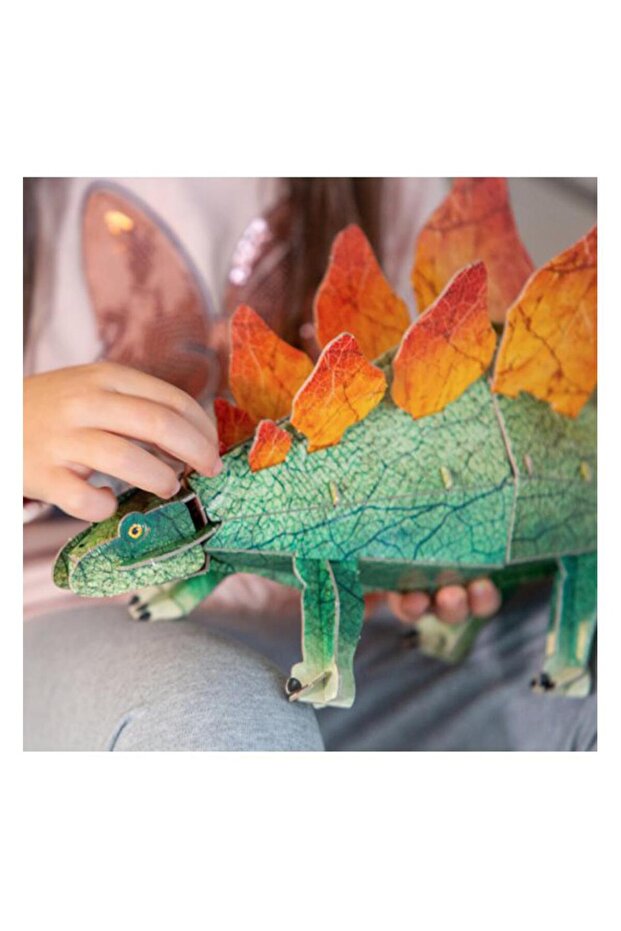 3D Stegosaurus - Kitap ve 3D Model - 7