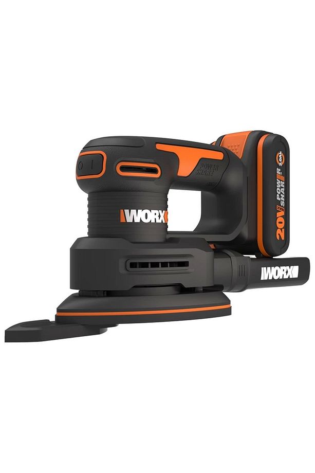 Wx822 20volt 2.0ah. Li-ion Şarjlı Profesyonel Üçgen Mouse Zımpara - 2