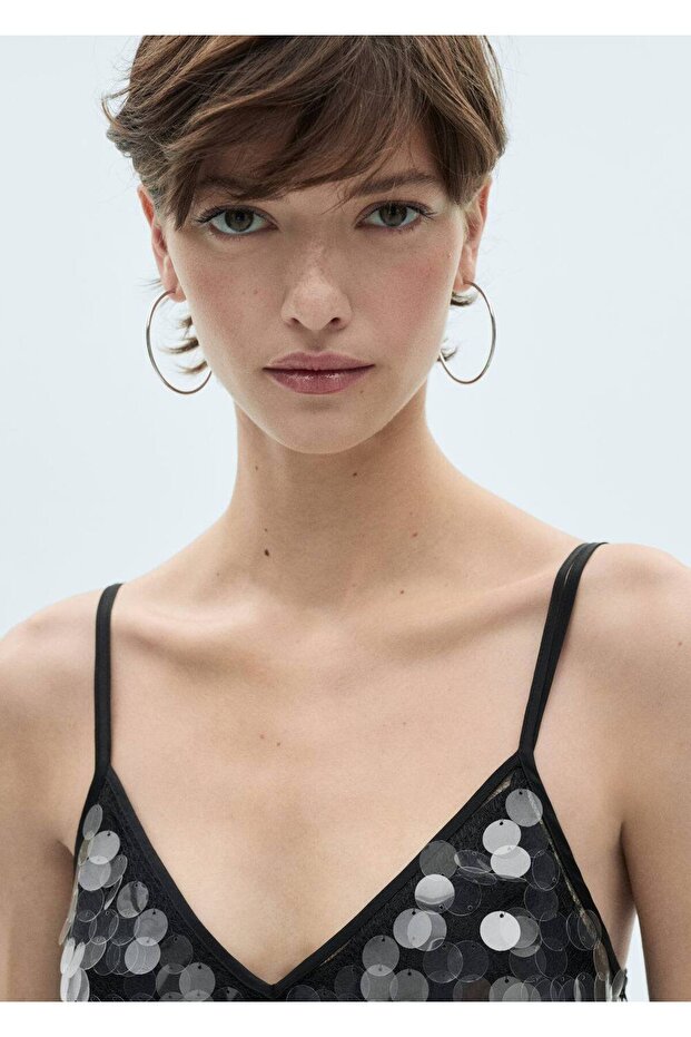 Çift katmanlı elbise - 8