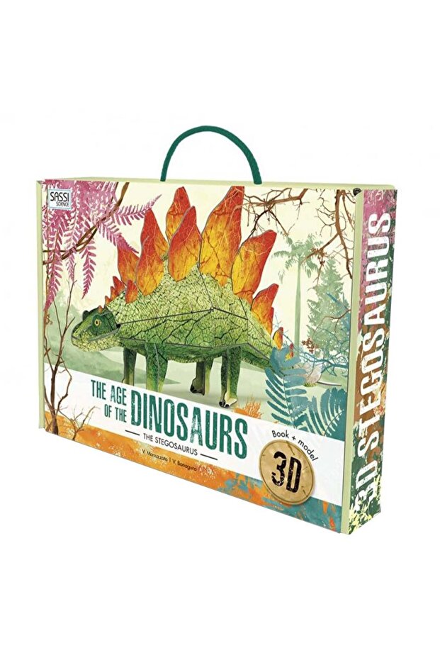 3D Stegosaurus - Kitap ve 3D Model - 1