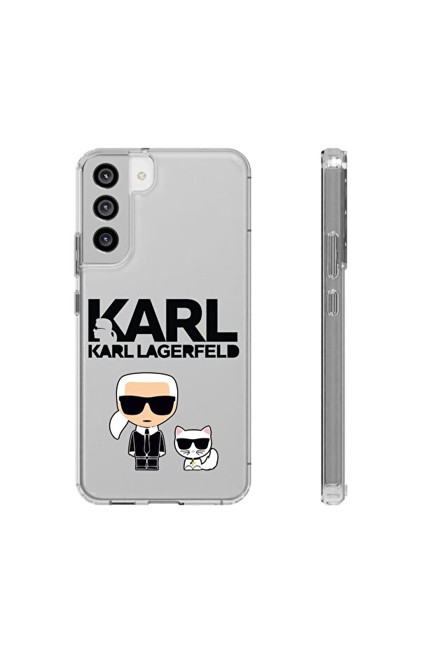 حافظة هاتف شفافة لهاتف سامسونج S20 حافظة هاتف متينة بنمط مطبوع - 1