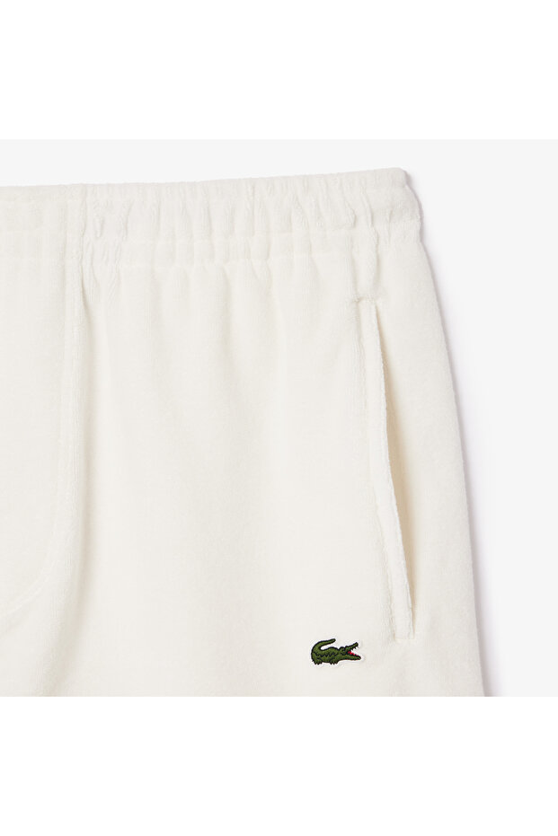 Erkek Regular Fit Beyaz Şort - 6