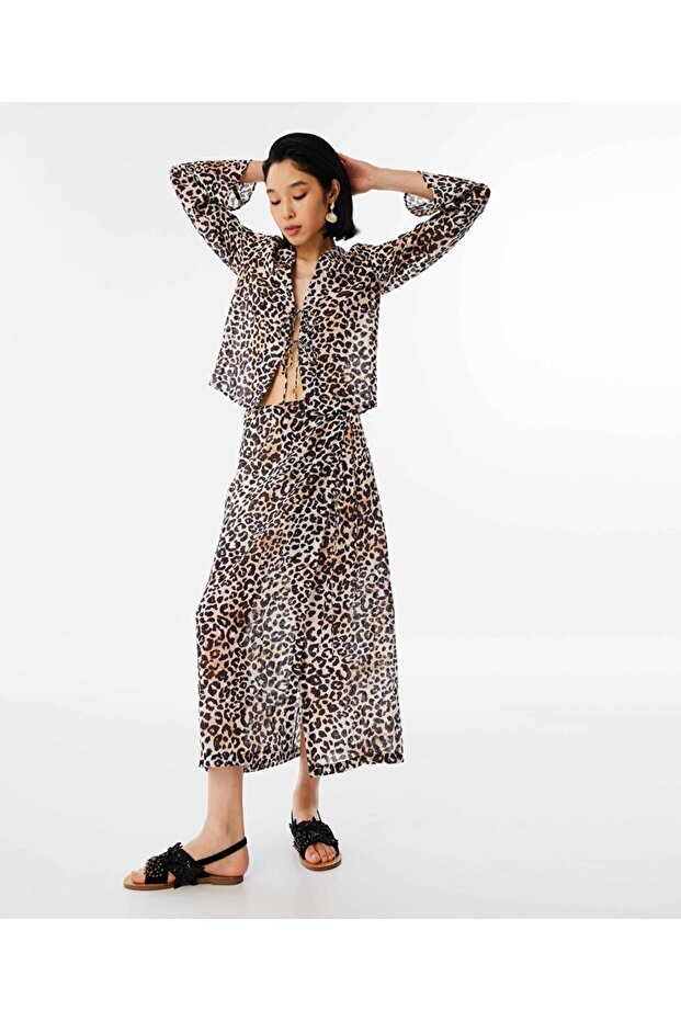 FUSTA CU MODEL LEOPARD - 1