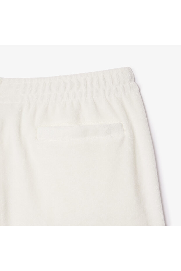 Erkek Regular Fit Beyaz Şort - 7