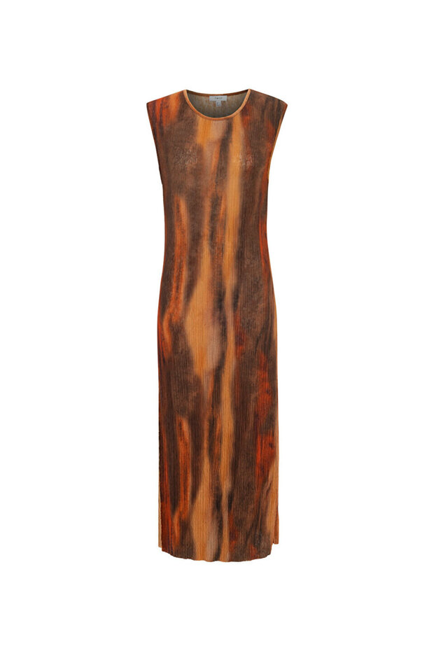 Rochie plisata multicolora - 3