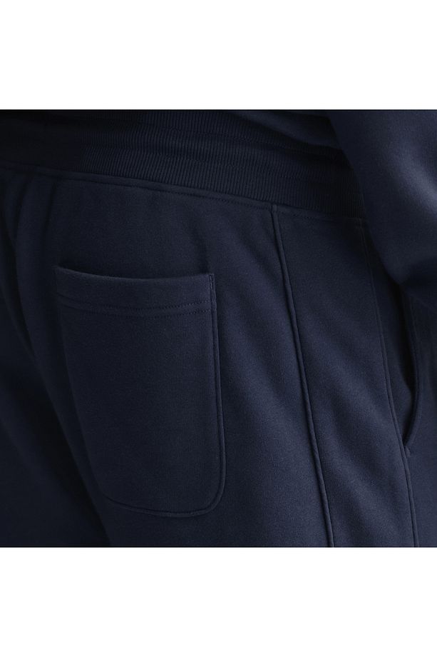 Erkek Lacivert Regular Fit Logolu Eşofman Altı - 5