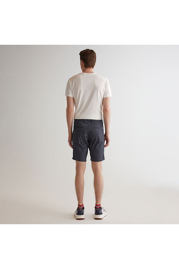 Erkek Gri Slim Fit Şort - 2