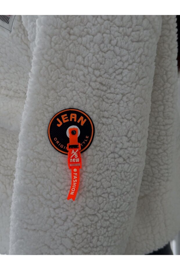 White Fur Long Jacket - Lined - 3