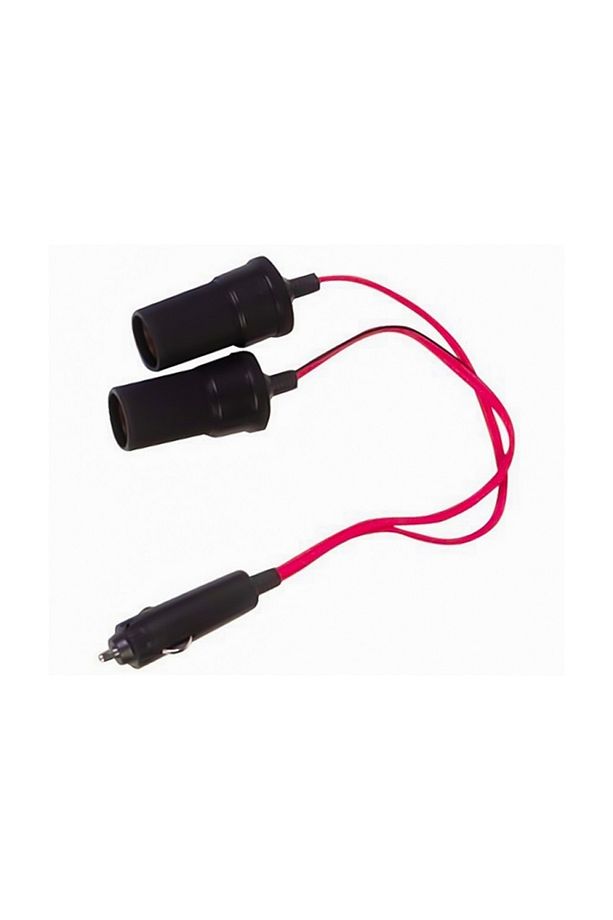 Araç Çakmaklık Splitter 1 Erkek 2 Dişi Çakmak Uzatma 12v-24v 2'Li Çakmak Fişi Çoklayıcı - 2
