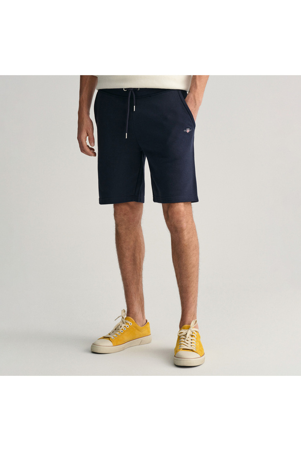 Erkek Lacivert Regular Fit Şort - 7