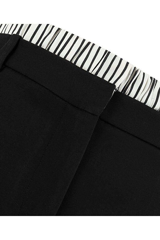 Kontrast belli şort etek - 4