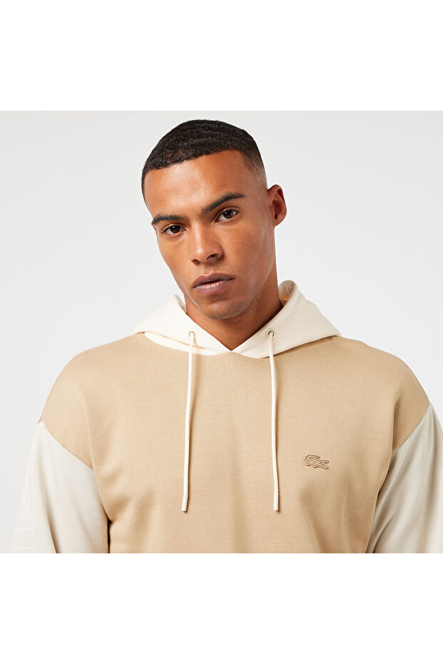 Classic Erkek Bej Sweatshirt - 6