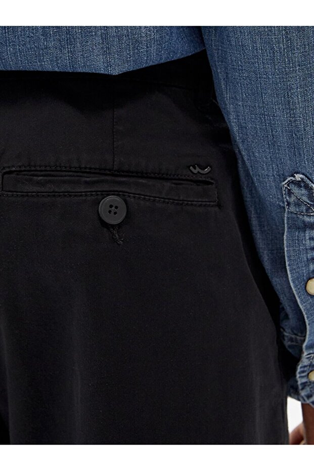 بنطلون أسود مريح - 4