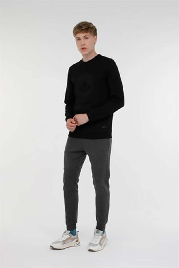 ml Aron 16sd4001 4pr Erkek Siyah Sweat - 4w - 2