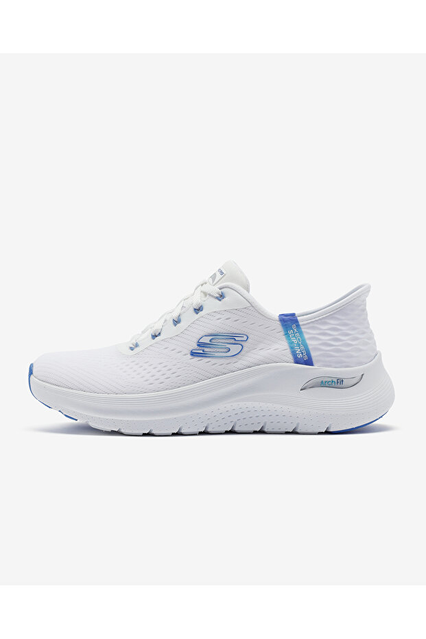 Skechers ARCH FİT 2.0 - EASY CHİC Kadın Beyaz Spor Ayakkabı 150066TK WBL