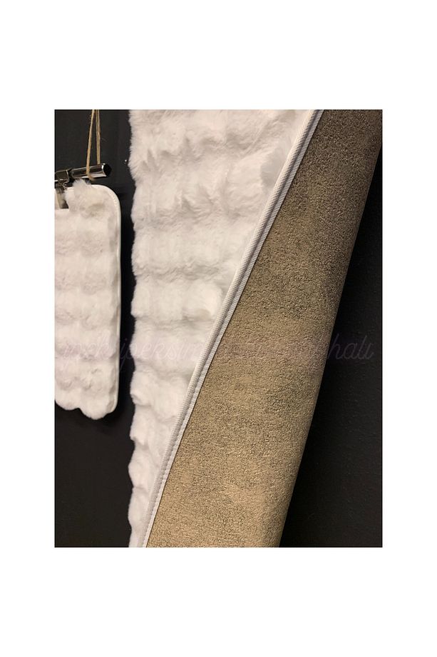 lüx Paspas Seti banyo mutfak extra yumuşak doku  post muadili - 6