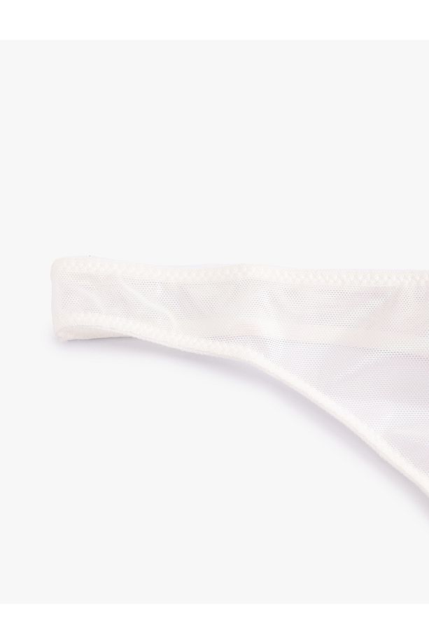 Tül String Külot - 3