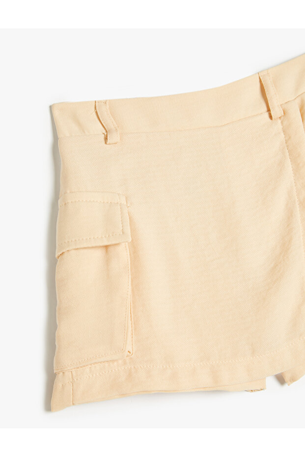 Fustă-pantalon cargo - 3