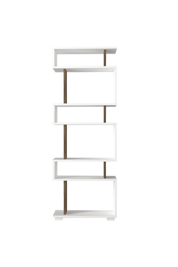 Blok Kitaplık Beyaz-ceviz - 6