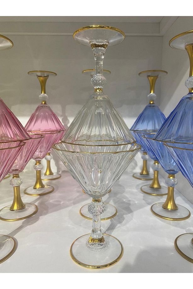 PAŞABAHÇE EXCLUSİVE KADEH VE TATLI SETİ - 3