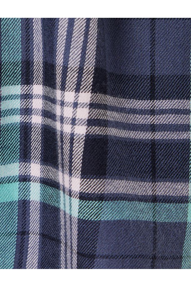 Pijama Şort Fırfırlı Beli Bağlamalı Pamuklu Rahat Kalıp - 6