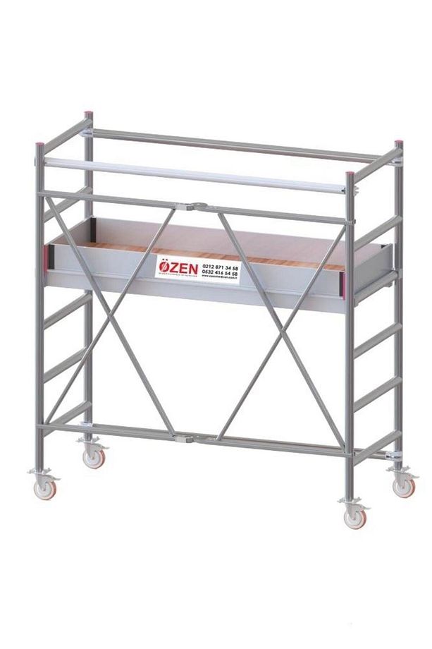 ALÜMİNYUM İSKELE 2*2=4 MT (TELES.01) - 1