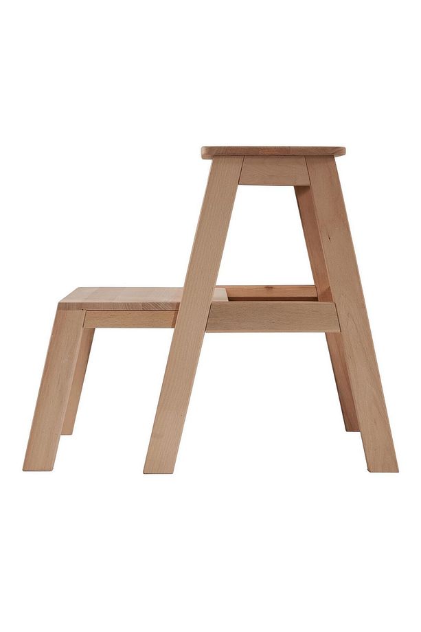 Karya Iki Basamaklı Masif Tabure Merdiven (YÜKSEKLİK 55 CM) - 3