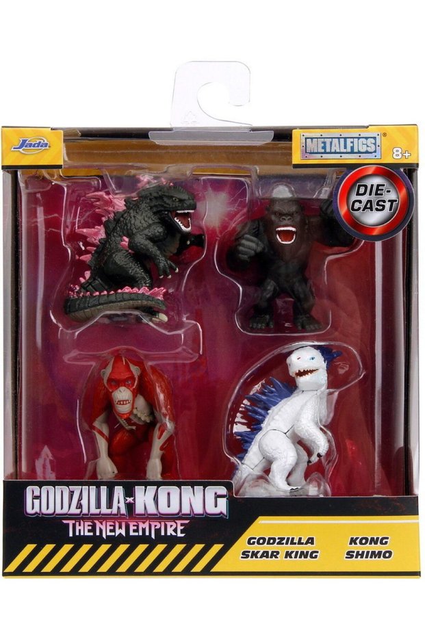 Godzilla Metal 4'lü Figür Seti