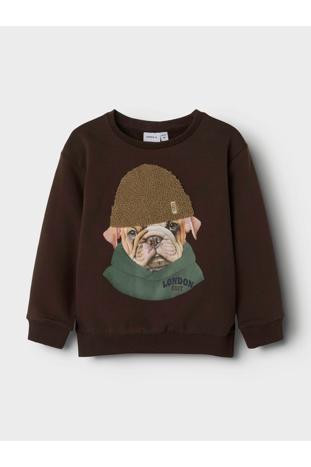 Bracken Nmmradek Nreg Sweat Bru 13236357