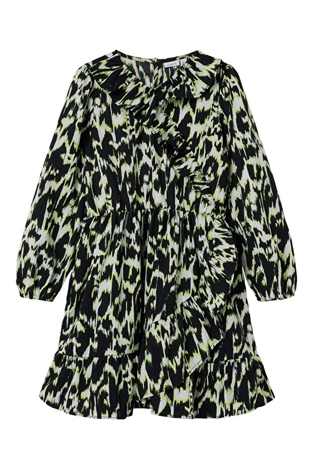 Nkflilina Ls Dress - 13232703 Black