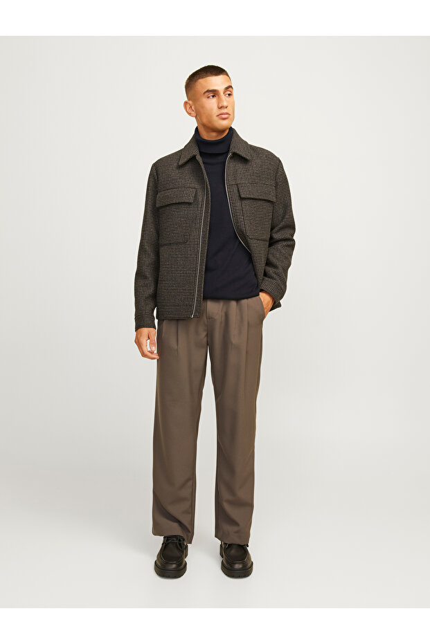 Rollkragenpullover Einfarbig Rollkragenpullover - 6