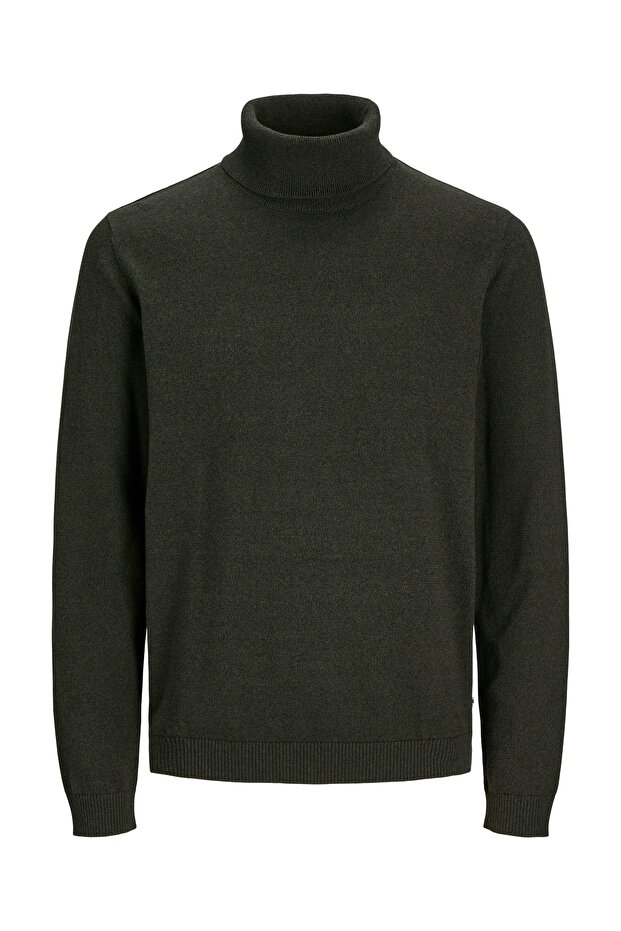 Rollkragenpullover Einfarbig Rollkragenpullover - 2