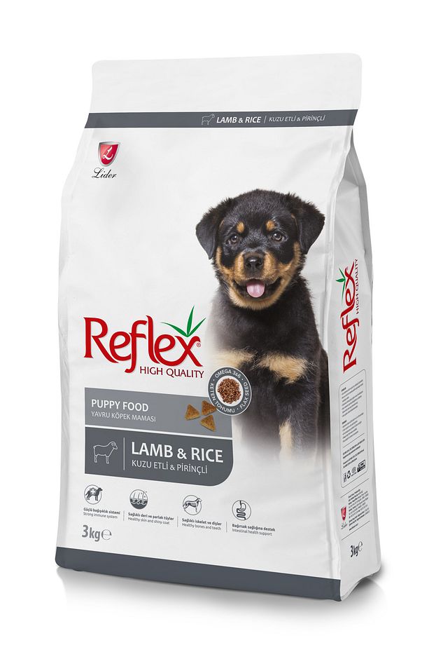 Kuzu Etli Yavru Köpek Maması - 3 Kg - 4