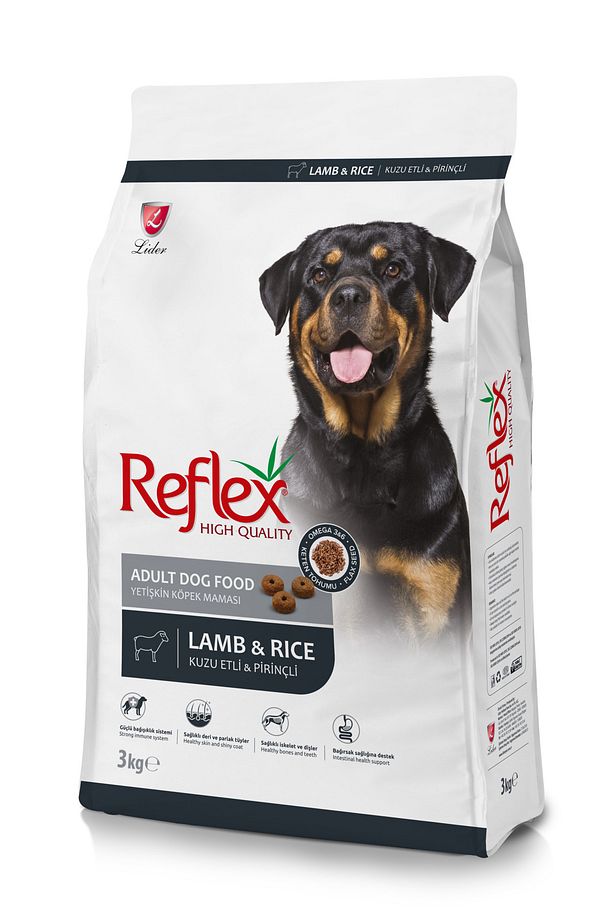 Kuzu Etli Büyük Irk Köpek Maması-3 Kg - 4