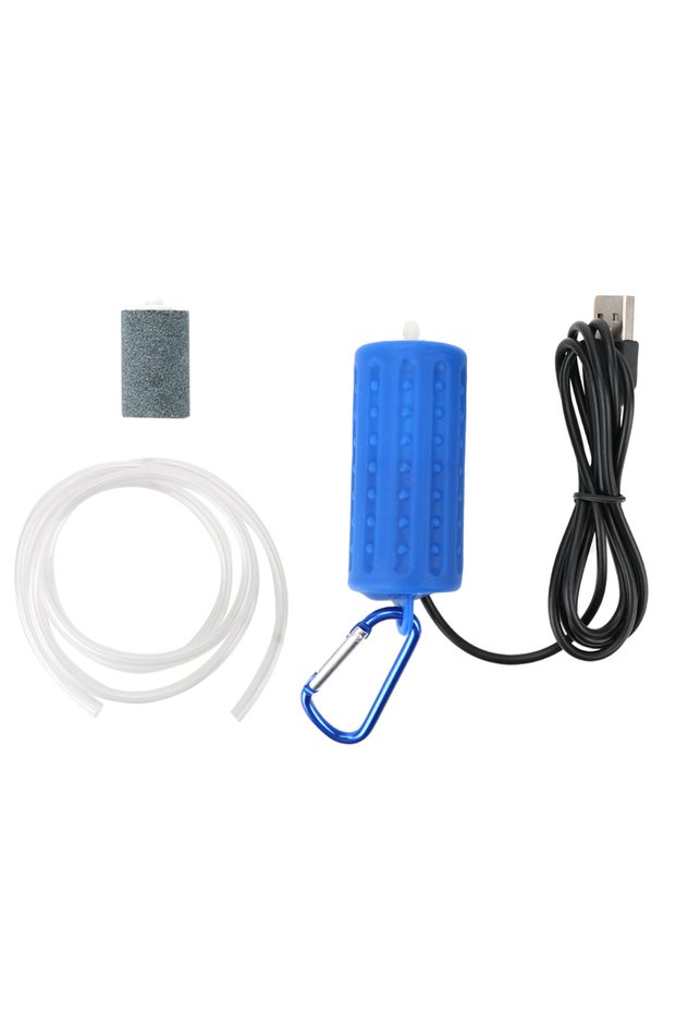 Dark Blue Fish Tank Accessories Mini USB Aquatic Terrarium Filter Mute Energy Saving Supplies Aquari