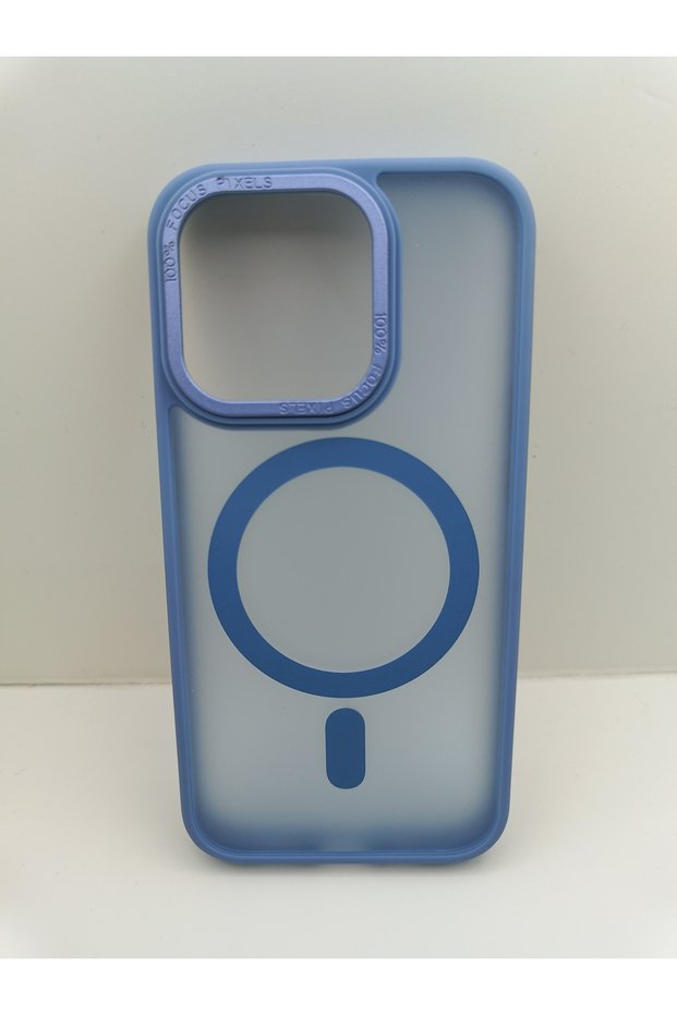 iPhone 15 Pro Compatible Magsafe Capable Edges Colorful Back Face Matte Shock Absorbing Case